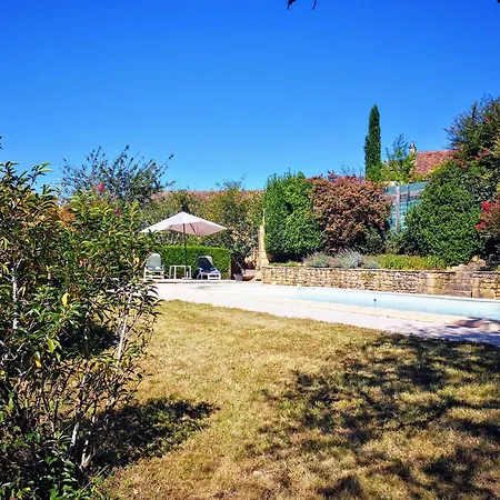 Maison Typique Avec Piscine Privée - 6km Sarlat